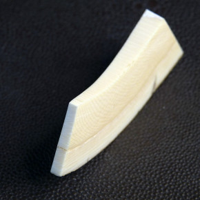 Mammut-Querschnitt mit Rinde ca. 65 x 23 x 10 - 2,6mm