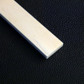 Mammut-Platte mit Riss ca. 65 x 16,8 x 3,8mm