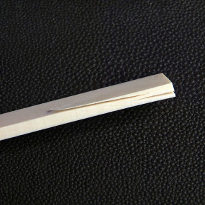 Mammut-Platte mit Riss ca.65 x 14,4 x 4mm