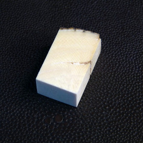 Mammut-Block mit Riss ca. 29 x 18 x 13mm