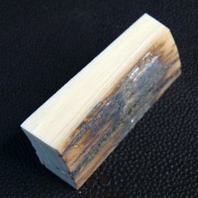 Mammut-Zuschnitt mit Rinde ca.52 x 19 x 9,5 bis 13mm