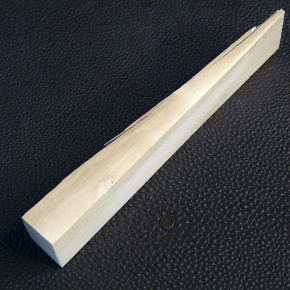 Mammut-Keil mit Färbungen ca. 90 x 16 x 11 - 2,3mm