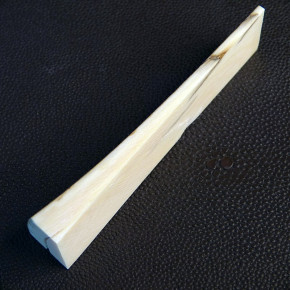 Mammut-Keil mit Rinde ca. 91 x 19,5 x 14 bis 2,5mm