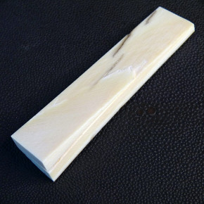 Mammut-Keil mit Rinde ca. 91 x 19,5 x 14 bis 2,5mm
