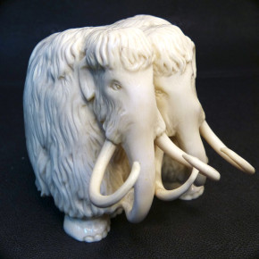 schweres Mammut-Paar aus dem Zahnkern