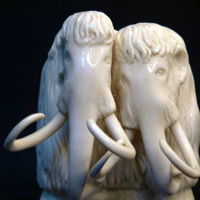 schweres Mammut-Paar aus dem Zahnkern