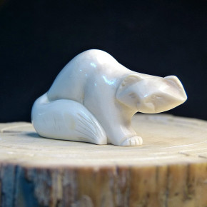 Polarfuchs Inuit-Arbeit