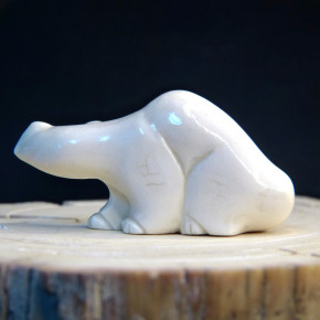 Polarfuchs Inuit-Arbeit