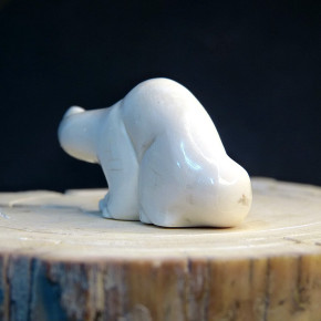 Polarfuchs Inuit-Arbeit