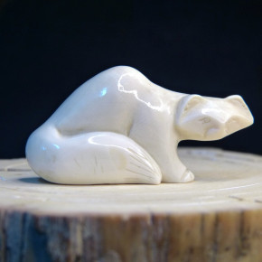 Polarfuchs Inuit-Arbeit